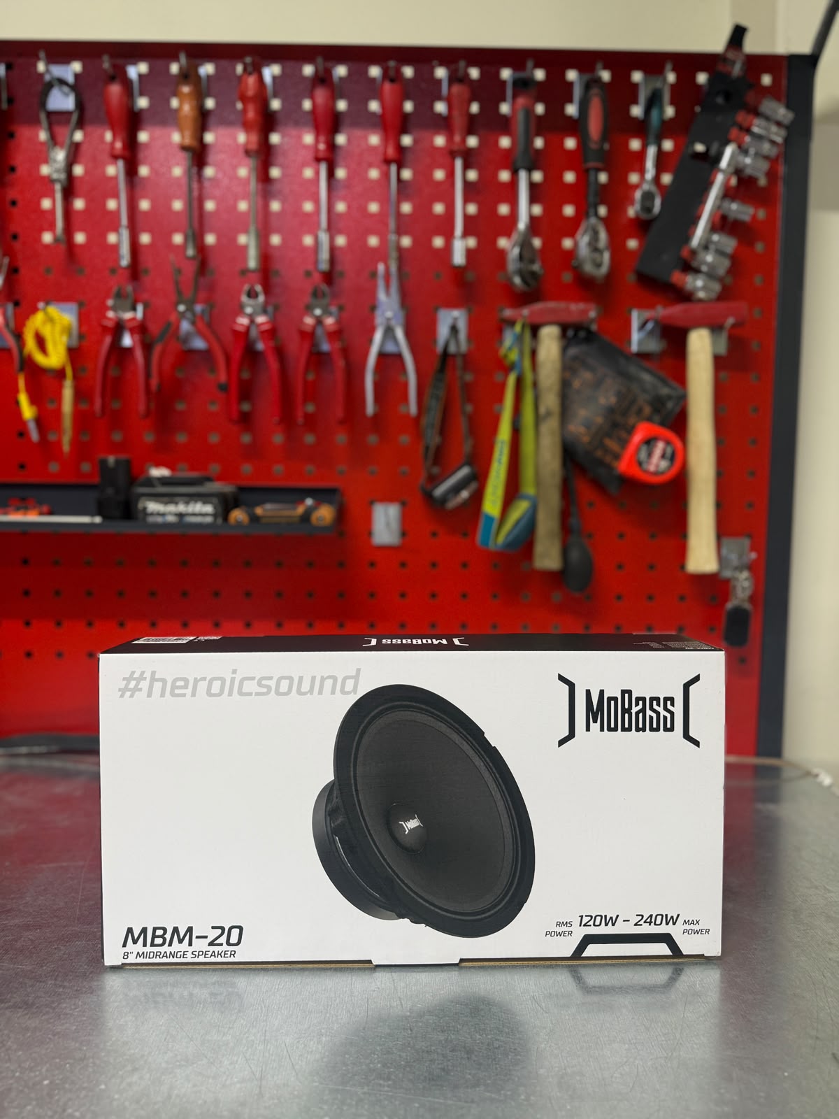 MoBass MBM-20 20 cm (8 inç) Midrange Oto Hoparlör 240W Max 120W RMS