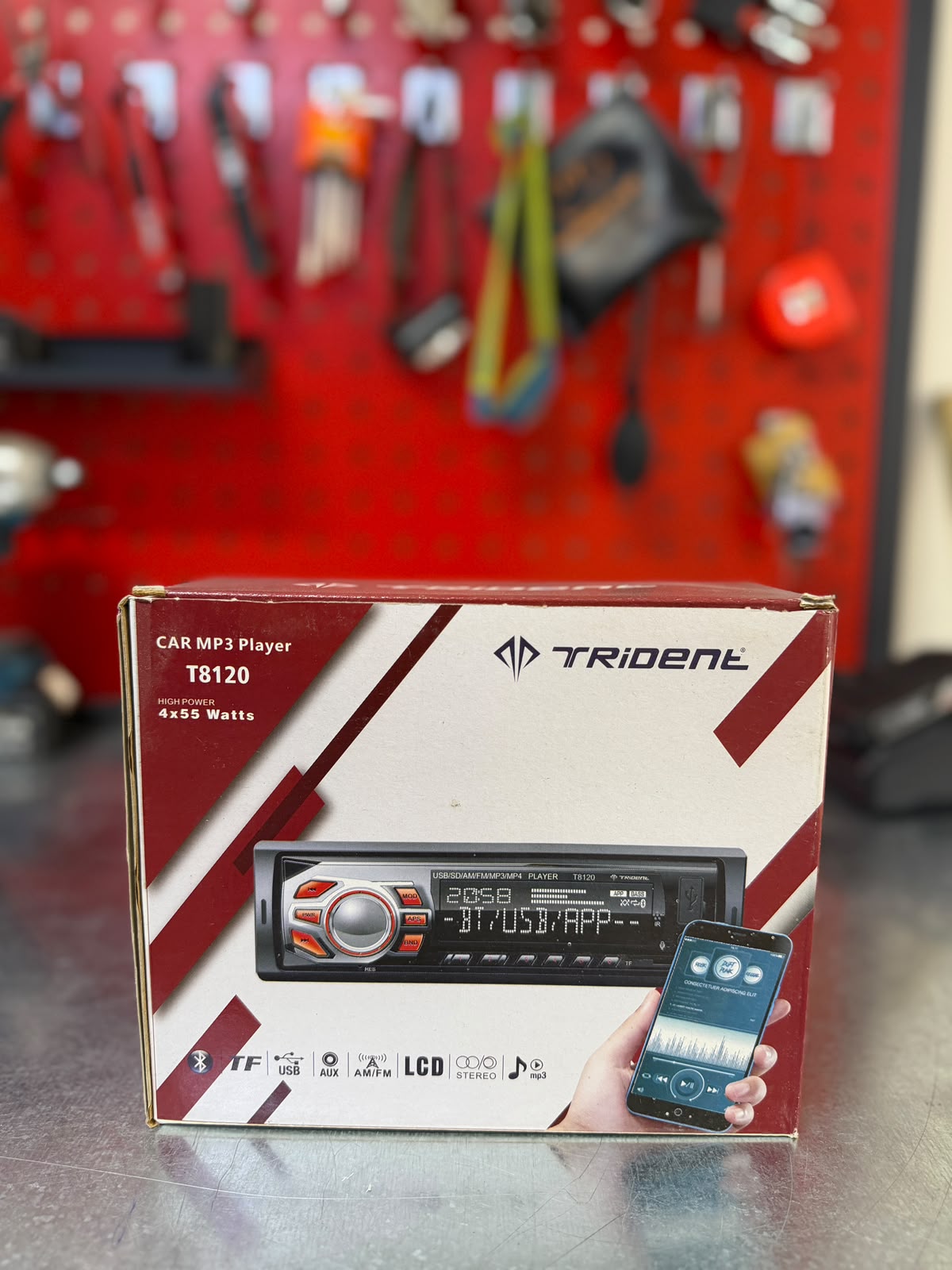 TRIDENT T8120 Bluetooth oto teyp kutusu
